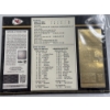 Image 2 : Authentic 2023 Super Bowl LVII NFL Football Ticket & 24K Gold Plated Ticket - Mint Condition