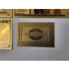 Image 7 : x5 Assorted Toy Story $100 99999999 24K Gold Foil Banknotes Set w/ CoA