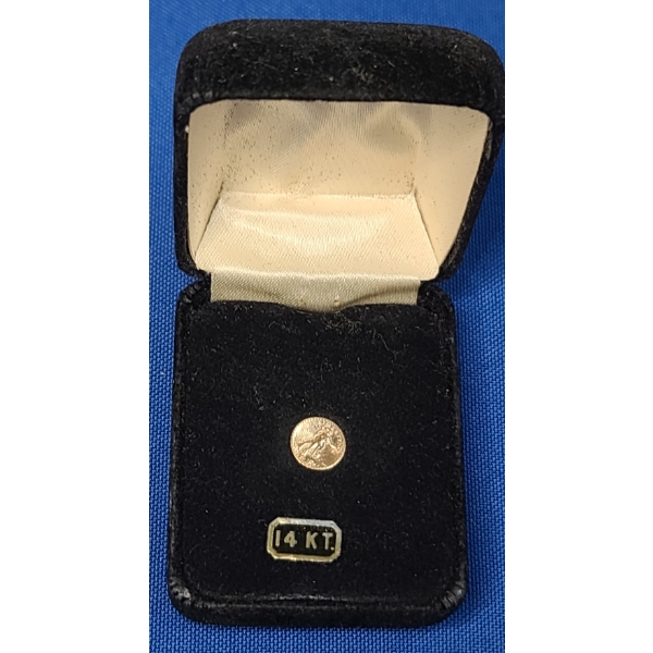 14K Gold Miniature Collectible $20 St. Gauden's Gold Double Eagle Piece - Weight: 0.7g