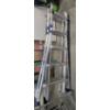 Image 2 : New! Werner Multi Position 21' Pro With Powerlite Rails 5 In 1 Telescoping Ladder - Heavy Duty