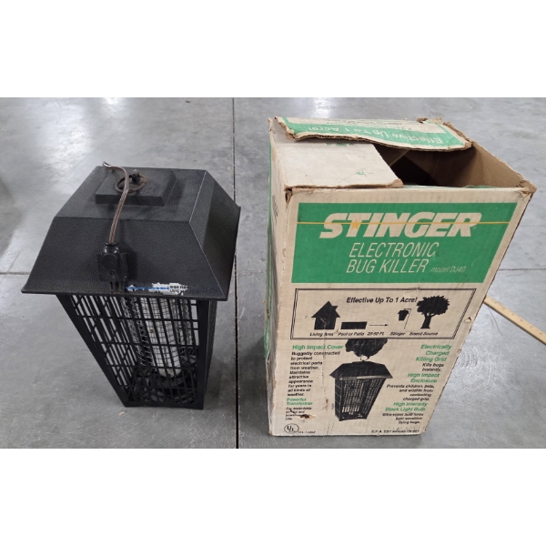 Stinger Electric Bug Killer With Original Box