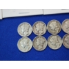 Image 8 : x26 Assorted Mint Marks 1943 Higher-Grade Silver Mercury Dimes FV: $2.60