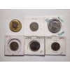 Image 1 : Six Assorted United States Coins Featuring Kennedy Half Dollars, Jefferson & Liberty "V" Nickel!