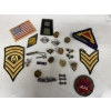 Image 1 : Collection of Military & Other Pins, Badges & Patches - Nice Collection