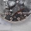 Image 2 : Mackenzie Dickey Signed 1992-D Kennedy Half Dollar Professionally Graded MS68 by ICG