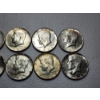 Image 3 : x1 1964 90% Silver & x7 1966-1969 40% Silver Kennedy Half Dollars FV: $4.00
