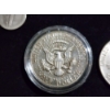 Image 16 : Assorted United States Silver Coins Ft. $1 Face Value in 90% Silver & One 40% Silver Kennedy Half