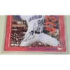 Image 3 : Jaret Wright Autographed 1998 Akron, Ohio AEROS "Launching Pad" Magazine In Magazine Protector