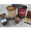 Image 2 : Neat Vintage Tobacco Tin Collection And Vintage Pipe Stimmel