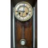 Image 4 : Antique Tall 39" Pendulum Vienna Type Wall Clock w Key