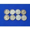 Image 1 : Assorted Years 90% Silver Washington Quarters Face Value $2.00
