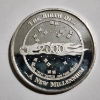 Image 1 : One Troy Ounce .999 Fine Silver Round Ft, 2000 Silver Eagle Design & Marking A New Millennium