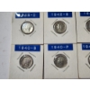 Image 2 : x10 Assorted Years 90% Silver Mercury Dimes FV: $1.00