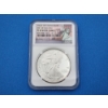 Image 1 : NGC PS 69 Ultra Cameo 2011 W American Eagle 25th Anniversary - 1 oz Fine Silver