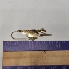 Image 5 : Vintage 14K Yellow Gold Stud Earring Set & One Loose Dangle Earring - TW: 0.7g