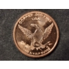 Image 4 : African Wildlife Rhinoceros 1 Oz .999 Fine Copper Round