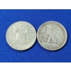 Image 2 : 2 Silver Coins: 1960- D Franklin Half Dollar & 1945- S Walking Liberty Half Dollar
