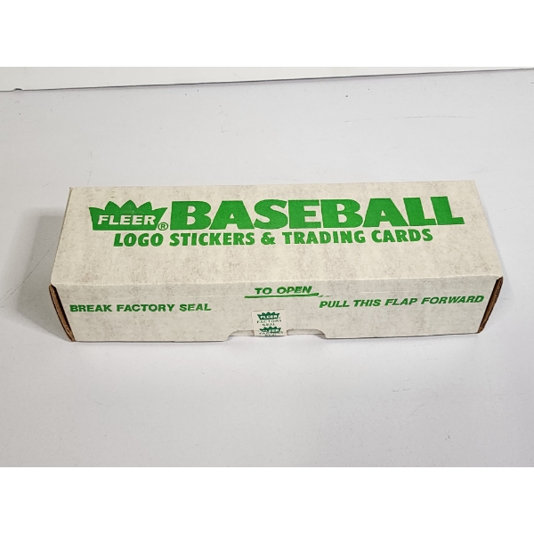 1988 Fleer Baseball Set - 660 Cards: Logo Stickers & Trading Cards FACTORY SEALED!