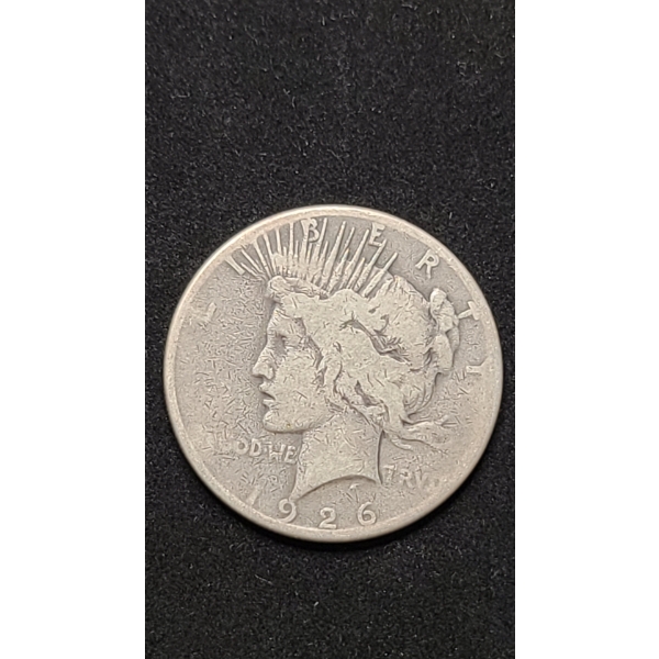 1926-S 90% Silver Peace Dollar