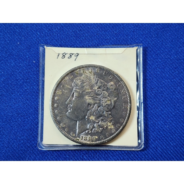 1889 90% Silver Morgan Dollar