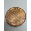Image 1 : 2011 Walking Liberty Design Dollar - 0.999 Fine Copper- Once ADVP Ounce- Beautiful Condition 