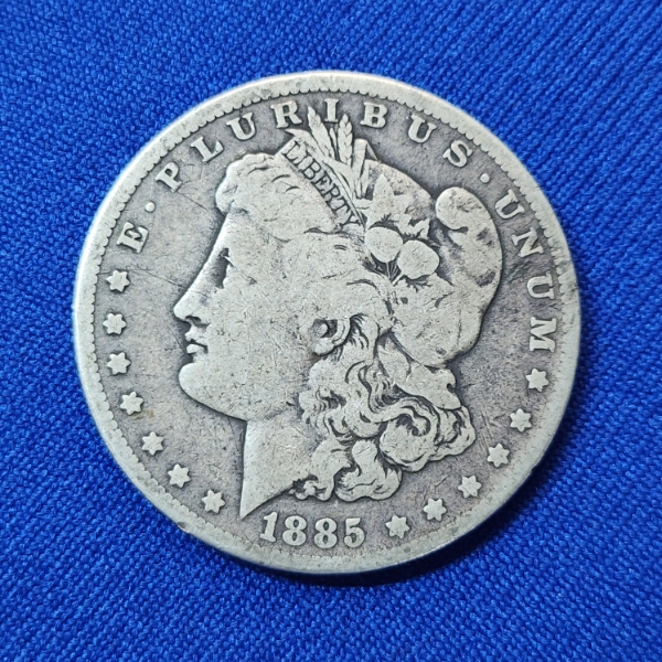 1885-O Silver Morgan Dollar - 90% Silver U.S. Coin