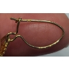 Image 10 : 10K Black Hills Gold Tri-Color Ring (Size 7) & 10K Gold Pair Of Matching Earrings-Total Weight: 4.7g