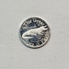 Image 1 : "The Great State of Florida" Gold Silver Naples: Gator 1 Gram .999 Fine Silver Round