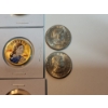 Image 6 : x16 Colorized 2000-P Sacagawea Dollar Coins & x2 1979 Susan B. Anthony Dollar Coins FV: $18
