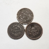 Image 5 : Three United States Large Cents: 1847, 1854 Braided Hair & 1836 Matron Head 