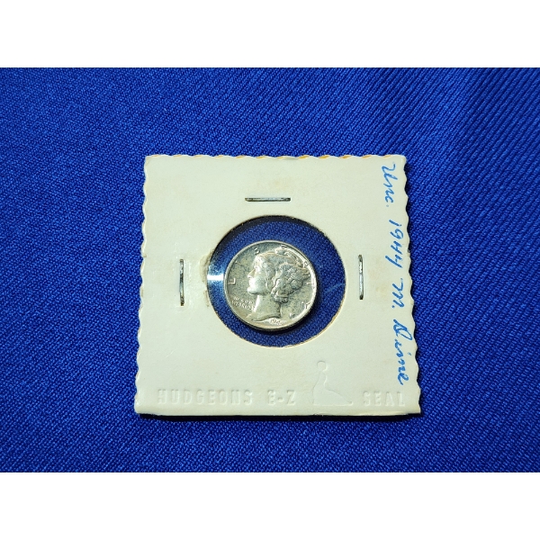 1944 Uncirculated Silver Mercury Dime