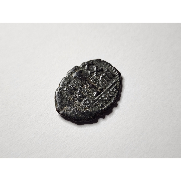 Ancient Byzantine Empire 10 Nummi Follis Coin ~ Circa 528 AD ~ Justinian I Time Period 