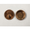 Image 3 : Two Unique Masonic United States Pennies ~ 1967 & 1985