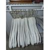 Image 1 : PICKUP IN NORTHFIELD - 30 Pc Lot Velvet Surfaced Clothes Hangers   1st of 3 Groups of Superb Quality