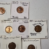 Image 4 : Lot of 33 Assorted Lincoln Wheat Cents - 1950's - Various Conditions & Errors - Face Value: $0.33