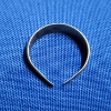 Image 8 : 10K Gold Ring With Small Center Stone Weighing 2.5 Grams ~ Size 10 