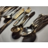 Image 4 : 388 Grams of Asstd. Silverplated Silverware With Two Added Stainless Pieces (Not Included in Weight)