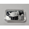Image 2 : Limited Metal Stackers "Bring on the Spies Trump 2021" 1 Troy Ounce 999 Fine Silver Art Bar