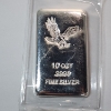Image 1 : CNT 10 Troy Ounce Silver Eagle Bar - .9999 Fine Silver - Sealed! 