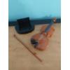 Image 3 : Very Unique Violin Style Music Box With Stand As Shown