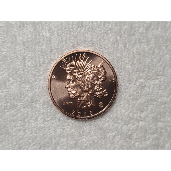 Zombucks 2019 "Feast Dollar" 1 Oz .999 Fine Copper Round - Currency of the Apocalypse