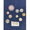 Image 1 : Assorted Coins - 3 Vegas Casino Coins - 10 cent Canadian Coin - (2) 25 Cent Canadian Coins