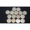 Image 1 : Lot of 15 Assorted 40% Silver (1965-1969) United States Half Dollars - $7.50 Face Value