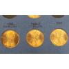 Image 4 : Assorted Years U.S Lincoln Memorial/Lincoln Cents & Additional Empty Coin Collection Book - FV $0.77