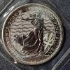 Image 2 : 2024 Great Britain 2 Pound .999 1 oz Silver Britainnia Unciirculated