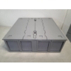 Image 1 : Large Four Row Card Organization & Storage Box Ft. Dividers & Latching Lid - No Cards Included!