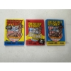 Image 1 : 3 - 1991 Unopened Sealed Desert Storm Wax Packs - Mint Condition