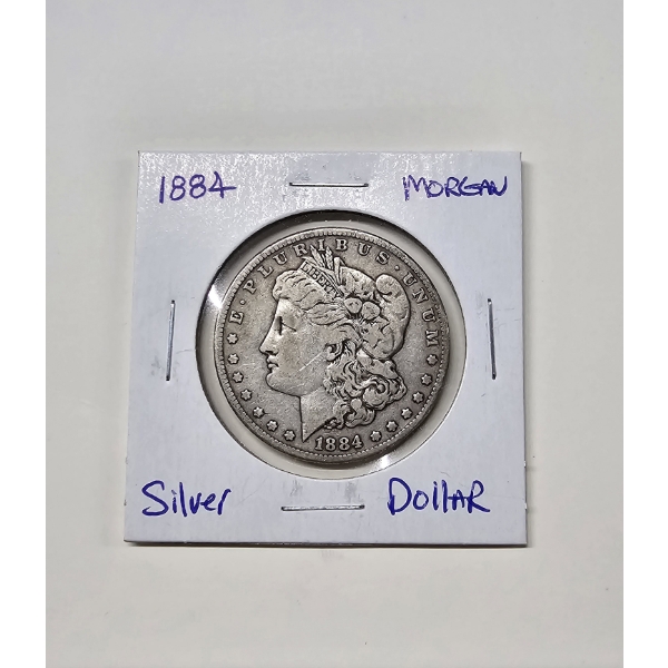 1884 Morgan Silver Dollar