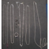 Image 1 : Sterling Silver Necklaces, Earrings & Ring - Weight: 23.9g