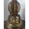 Image 5 : Vintage Shatz 8 Day Domed Anniversary / Wedding Clock - Visible Mechanism